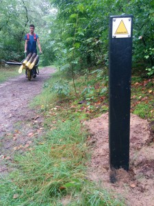 Plaatsen nieuwe markering